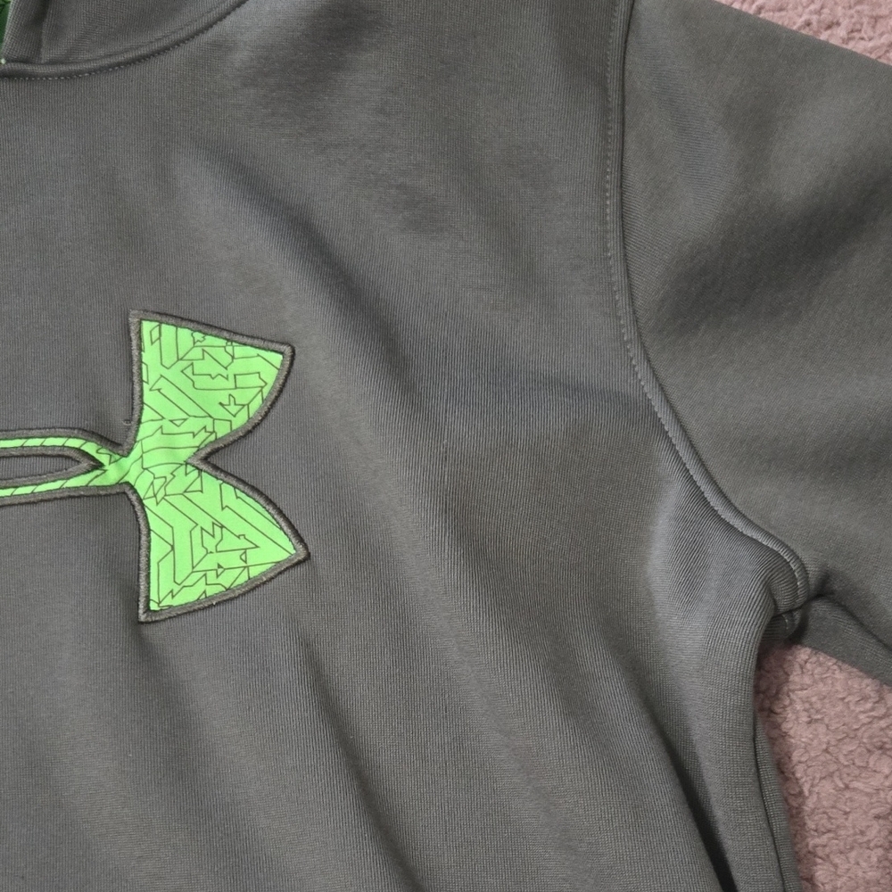 Under Armour Green Hoodie for Kids - Picture 6 of 8